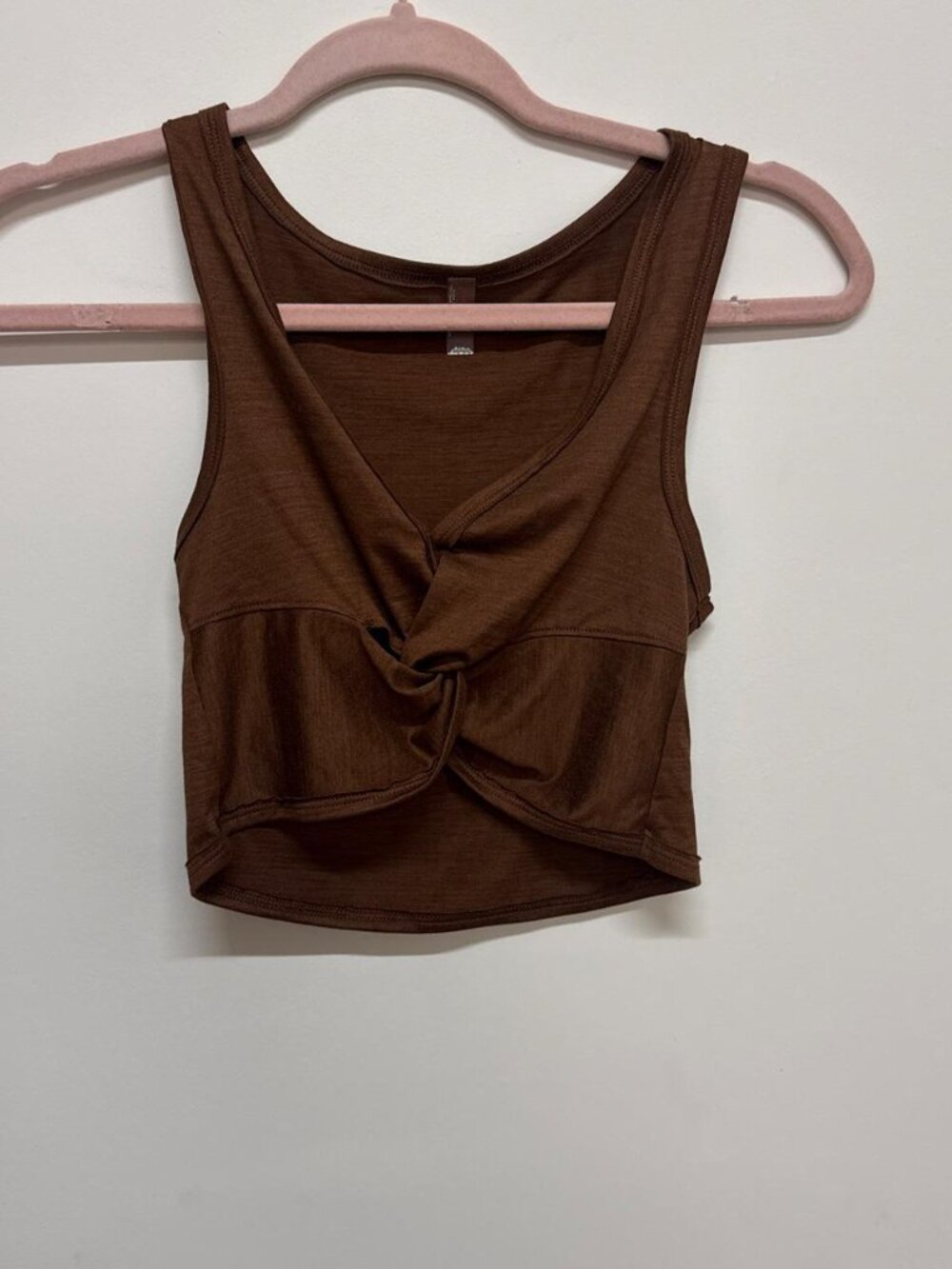 Free People Women's Brown Crop-top